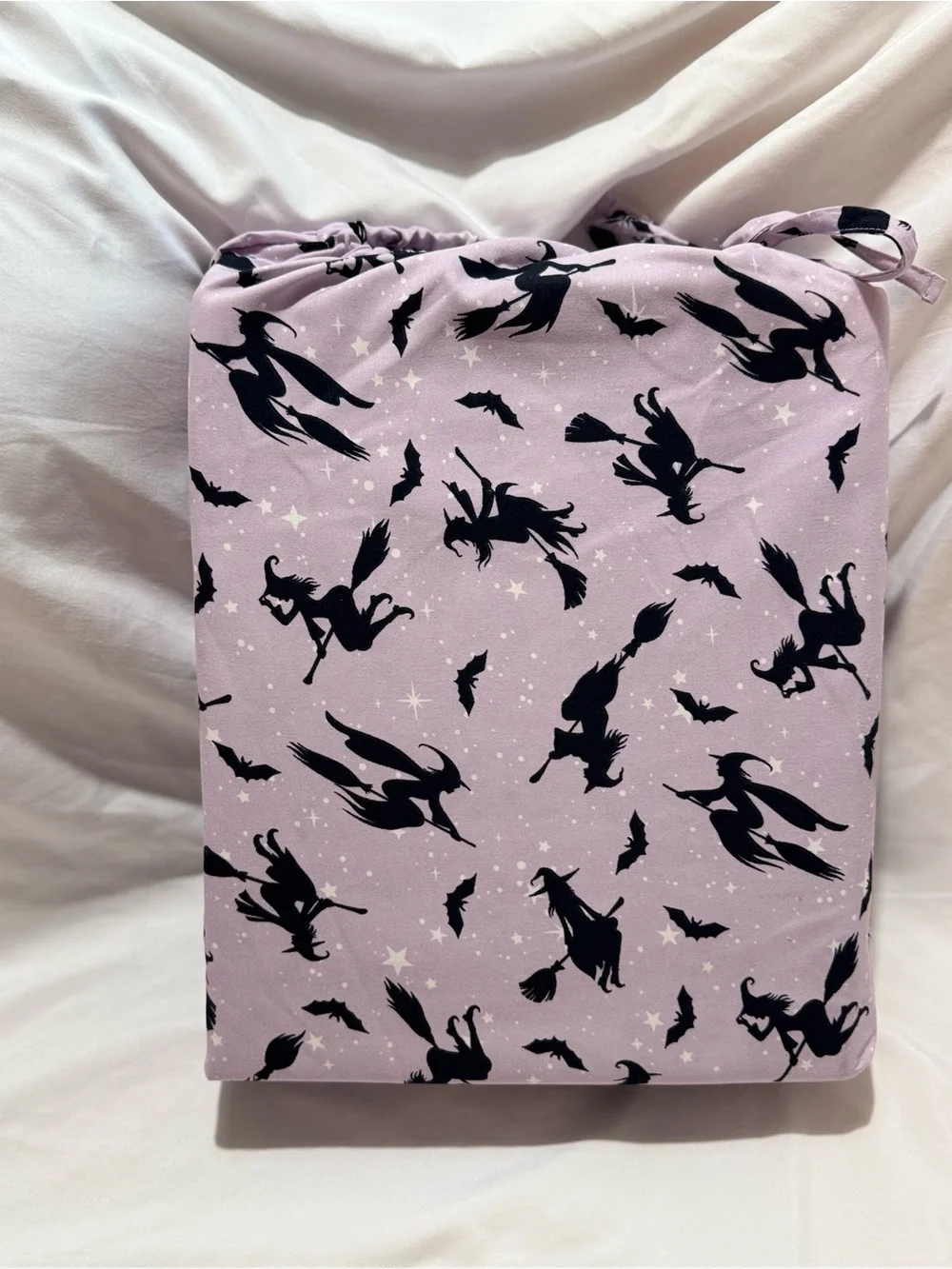 Home Reflections Double Brushed Halloween 4pc Sheet Set - Witches and Bats (NWOT